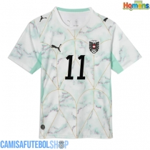 Camisa de time de futebol Áustria Michael Gregoritsch #11 Replicas 2º Equipamento Mundo 2026 Manga Curta